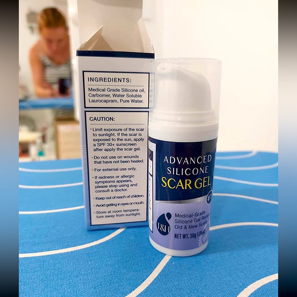 Advanced silicone scar gel